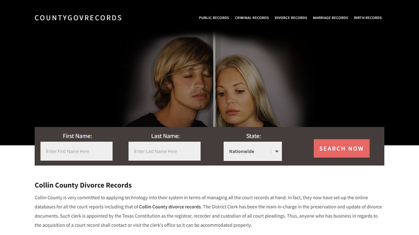 Collin County Divorce Records | Enter Name and Search|14 Days Free